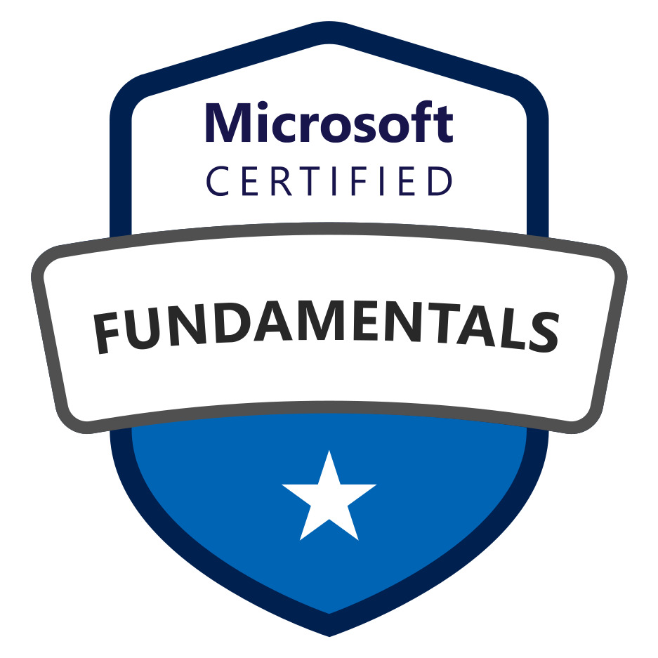 Microsoft Certified Fundamentals badge